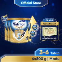 Gambar Paket 4 - Nutrilon Royal 4 Susu Pertumbuhan 3-6 Thn Madu 800gr+EXCLUSIVE HADIAH dari Nutrilon Royal Shop undefined 1 Tokopedia