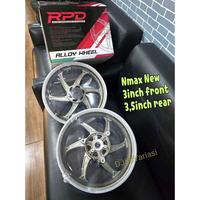 Gambar Velg RPD yamaha new nmax velg racing rpd all new nmax titanium dari Jaya Motor Parts. undefined 1 Tokopedia