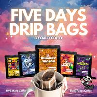 Gambar Five Days Drip Bag Coffee ( kopi filter ) By Black Potion Roastery dari Black Potion Coffee Roaster undefined 1 Tokopedia