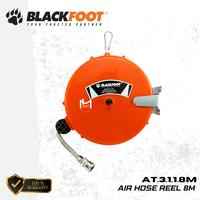 Gambar BLACKFOOT Air Hose Reel 8M selang kompresor udara AT.3.1.1.8M dari BAKUL MESIN undefined 1 Tokopedia