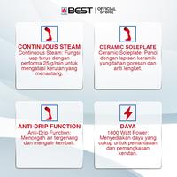 Gambar Setrika Uap Portable BEKO STM 4116 B Kapasitas Air 240 ML dari Yamada Best undefined 3 Tokopedia