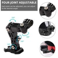 Gambar Terlaris Braket Kamera Helm Motor Full Face Mount Gopro Yi Sjcam - Gp20 Original dari Dian Mart. undefined 3 Tokopedia