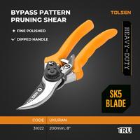 Gambar Gunting Taman Dahan Ranting Pruning Shears Scissors Baja BYPASS PATTERN PRUNING SHEAR 8" Tolsen dari Truteknik undefined 1 Tokopedia