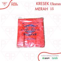Gambar Kantong Kresek Ukuran 15, 24, 26, 28, 30 warna Merah / Tristar / Isi 100pcs - 15 dari Pulau Plastik undefined 2 Tokopedia