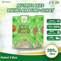 Gambar NUTRIFLAKES Sereal Umbi Garut Untuk Asam Lambung Paket 2 Box dari Nutriflakes Store Indonesia_NEW undefined 1 Tokopedia