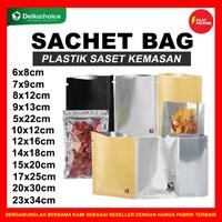 Gambar PLASTIK SACHET BAG | SASET ALUMUNIUM FOIL | SASET REMPAH / KOPI SATUAN - FULL ALU FOIL, 10 X 12 dari kilat packing undefined 1 Tokopedia