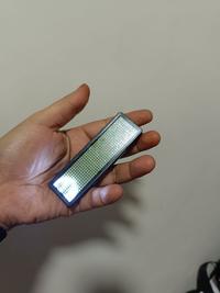 Gambar Nametag LED Mini Custome Bluetooth Papan Nama Elektronik Running Text Putih dari qarastore88 undefined 1 Tokopedia