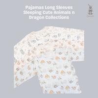 Gambar Carrol n Barrol Long Sleeve Pajamas - Piyama Anak - Piyama Tencel - Sleeping Animals Collections - Sleeping Blue, 3-4 Years dari Carrol Baby undefined 1 Tokopedia