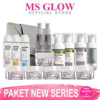 Gambar MS GLOW PAKET WAJAH NEW SERIES - ACNE ULTIMATE WHITENING LUMINOUS WCD - FREE DTE MINI & POUCH - ORIGINAL 100% - NEW ACNE BLEMIS dari khnbeautyskincare undefined 1 Tokopedia