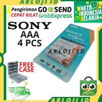Gambar Baterai AAA Sony Rechargeable 4600 mAh Batre Cas AAA A3 Sony ORIGINAL Termurah Ready Terbaik dari PanShopss undefined 1 Tokopedia