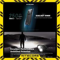 Gambar Senter LED Nitecore EDC23 Flashlight Ultra Slim UHi 25 2500 Lumens IP54 dari NITECORE FLASHLIGHT undefined 3 Tokopedia