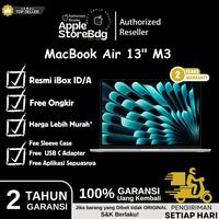 Gambar MacBook Air M3 13.6inch New BNIB Resmi iBox - 256/8GB | 8/8C dari Zistore Apple undefined 1 Tokopedia