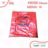 Gambar Kantong Kresek Ukuran 15, 24, 26, 28, 30 warna Merah / Tristar / Isi 100pcs - 15 dari Pulau Plastik undefined 4 Tokopedia