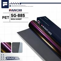 Gambar 152CM Sticker FANCHI PET135 ID-8815 Chameleon Ibiza Sunset PET 152CM permeter dari Detail Sticker undefined 1 Tokopedia