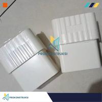 Gambar Sambungan/Sok Pipa Kotak untuk Talang Alderon dari Alderon Polycarbonate undefined 2 Tokopedia