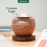 Gambar Humidifier Diffuser B / UltraSonic Aroma Aromatherapy / Air Humidifier Custom Logo Nama Diffuser / Souvenir Kantor - Hitam dari migunaniproject undefined 3 Tokopedia