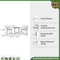 Gambar Set Kursi Dan Meja Bar Modern Krem Beige Informa Sl Yorick Kursi Dan Meja Cafe Restoran Set Bar Chair And Table Beige dari BandungOnlineStore_NEW undefined 3 Tokopedia