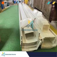 Gambar Sambungan/Sok Pipa Kotak untuk Talang Alderon dari Alderon Polycarbonate undefined 3 Tokopedia