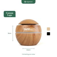 Gambar Humidifier Diffuser B / UltraSonic Aroma Aromatherapy / Air Humidifier Custom Logo Nama Diffuser / Souvenir Kantor - Hitam dari migunaniproject undefined 4 Tokopedia