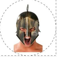 Gambar Topi Helm Romawi Gladiator / Topi Romawi / Helm Gladiator - Gold dari Ataliya shop undefined 3 Tokopedia
