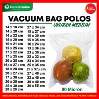 Gambar Vacuum bag polos plastik vacuum vakum delkochoice ukuran sedang satuan - VB POLOS, 15X35CM dari kilat packing undefined 1 Tokopedia