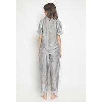 Gambar [NEW] JOSEPHINE ORGANIC SILK CLASSIC PAJAMAS TENCEL SET PIYAMA - Longpants L dari CV Ibrahim Bersama Pratama undefined 1 Tokopedia
