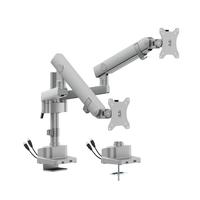 Gambar Bracket Monitor TV 17-40inch OXIMUS P212U Heavy Duty Mechanical Spring Dual Monitor - Grey dari Techno Computer Bali undefined 2 Tokopedia