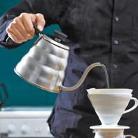 Gambar Hario V60 Drip Kettle Buono VKBR-120-HSV 800ml Made in Japan - Hairline Silver dari NgopiKerja ID undefined 5 Tokopedia