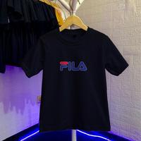 Gambar Kaos Anak Laki Laki FILA 1-11 Tahun Cotton Combed 30s Baju Kaos Anak - Biru Muda, XXL dari BabaKidsswear undefined 4 Tokopedia