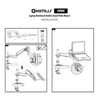 Gambar Bracket Laptop Notebook OXIMUS EV05 Base Plate for Notebook dari Techno Computer Bali undefined 2 Tokopedia