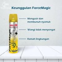 Gambar TERLARIS!!! FORCE MAGIC 600ml 2in1 Lemon Kuning Obat nyamuk semprot force magic 600ml dari NECCO POY ID undefined 3 Tokopedia