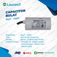Gambar Capacitor (kapasitor) 16uf/450v bulat kabel (sparepart pompa air) DIAN dari Lauxes7 undefined 2 Tokopedia