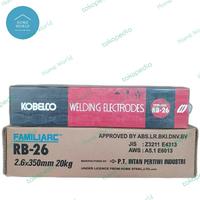 Gambar Kawat Las Kobe Steel RB 26 2.6mm 5kg/ RB 26 2.6 MM dari Home-World undefined 1 Tokopedia