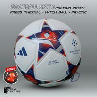 Gambar Bola Sepak Size 5 Asli Premium Bola Sepak Bola UCL Merah Ori Press TSBE Import - PRESS - MERAH dari RAJAWALI SPORTS SOLUTIONS undefined 1 Tokopedia