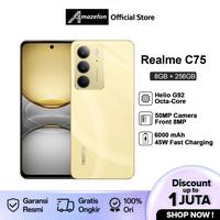 Gambar Realme C75 8/256 8/128GB +16GB Extended Ram Garansi Resmi not C65 - 8/256GB, Gold dari Amazefon undefined 1 Tokopedia