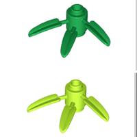 Gambar Lego Part 30176 Plant Brick Round 1 x 1 with 3 Bamboo Leaves ( lime & green ) - green dari mamiri bricks undefined 1 Tokopedia