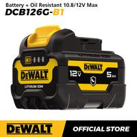 Gambar Dewalt Battery + Oil Resistant / Baterai 10.8/12V Max XR Li-Ion 5.0 Ah DCB126G-B1 dari Dewalt ID undefined 1 Tokopedia