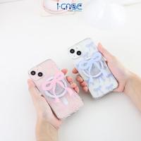 Gambar New Coquette Magsafe Case with Magnetic Pop Socket for iPh*ne X XR XSMAX 11 12 13 14 15 Pro Plus Pro Max - Blue, X/XS dari PhoneX Accessories undefined 4 Tokopedia