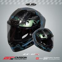 Gambar NJS ZX-1R GT Carbon Nebulasky - Helm Full Face - Spreadtow DD, L dari NJSHELMET undefined 1 Tokopedia