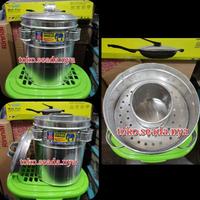 Gambar [BEST QUALITY] DANDANG NYOTO MORODADI BAKSO/PENTOL ALUMUNIUM 28/30/32/34/36CM PANCI BAKSO PANCI PENTOL - 28cm dari younikkkk undefined 2 Tokopedia