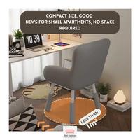 Gambar Atori Kursi Sandaran Brenda Kursi Santai Kursi Rumah Kursi Meja Rias Kursi Multifungsi - LANNY OFF WHITE dari Atori Furniture Official undefined 4 Tokopedia