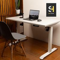 Gambar Meja Kerja Height Adjustable Standing Meja Kerja Desk Safe House Alter - Snow White, 120 x 70 dari Toko ada Pedia undefined 1 Tokopedia