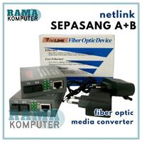 Gambar Netlink HTB 3100 10-100 Mbps Sepasang AB fiber optic optik media converter dari TECHNO FLOW undefined 4 Tokopedia