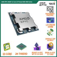 Gambar Processor AMD EPYC 4464P Server Workstation  3.7GHz Up To 5.4GHz Cache 64MB 65W AM5 Tray 12 Core 4004 Series dari SRITEI undefined 1 Tokopedia