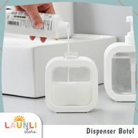 Gambar Botol Sabun Cair Pump Kotak Aesthetic Refil Dispenser Soap Pencet Wastafel Kamar Mandi Dapur - 300 ml dari Launli undefined 3 Tokopedia