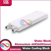 Gambar WATER BLOCK ALUMINIUM WATERBLOCK FOR PELTIER 40 160 12 MM COOLING SYSTEM - 40X160X12 dari CNC STORES undefined 2 Tokopedia