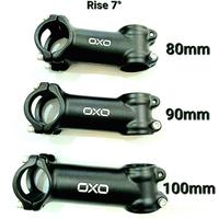 Gambar HANDLESTEM / STEM SEPEDA RINGAN ULTRALIGHT OXO OS OVS OVERSIZE DIAMETER 31.8 MM PANJANG 80 90 100 110MM - Stem OXO R.17 / 80mm dari rejekisparepartbike undefined 2 Tokopedia
