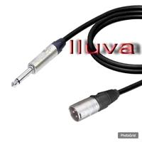 Gambar Kabel Canare L2T2S + Jack Akai Male To Jack XLR Male 3 Pin 10M - 10 meter dari Iluva_NEW undefined 3 Tokopedia