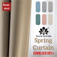 Gambar [DISKON] 99% BLACKOUT SPRING CURTAIN/ HOTEL LANGSIR/ LINEN CURTAIN/ SUNBLOCK LANGSIR dari ria lash undefined 5 Tokopedia