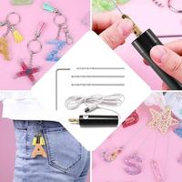 Gambar perlengkapan bor / Bor Elektrik Mini Portable Micro USB dengan 3Pc Bits dan Kabel USB DC 5V Hand Drill USB - 3pcs dari Blessing Me Store undefined 2 Tokopedia